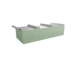 Płyta warstwowa dachowa o grubości 250mm wełna mineralna WOOLTECH Pruszyński